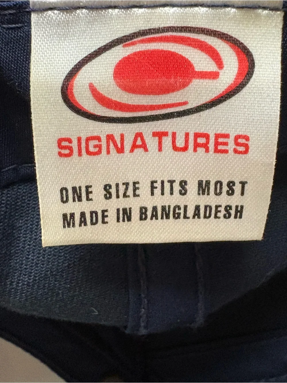 Signature Navy and Gold Irish  Baseball Cap